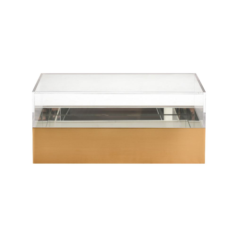 ELK Home H0017-10713 Split Decorative Box - Rectangle in Brass