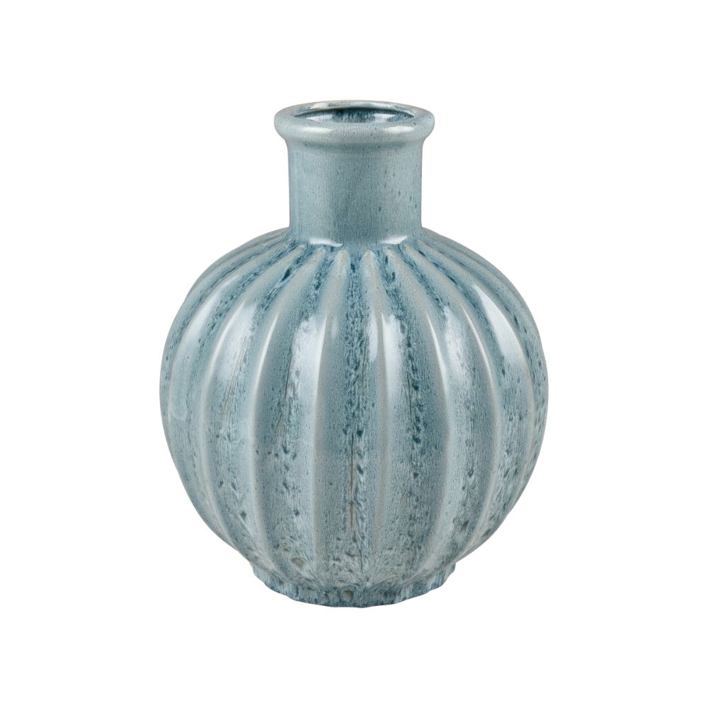ELK Home H0017-8117 Olmedo Vase - Small - Seaglass Glazed