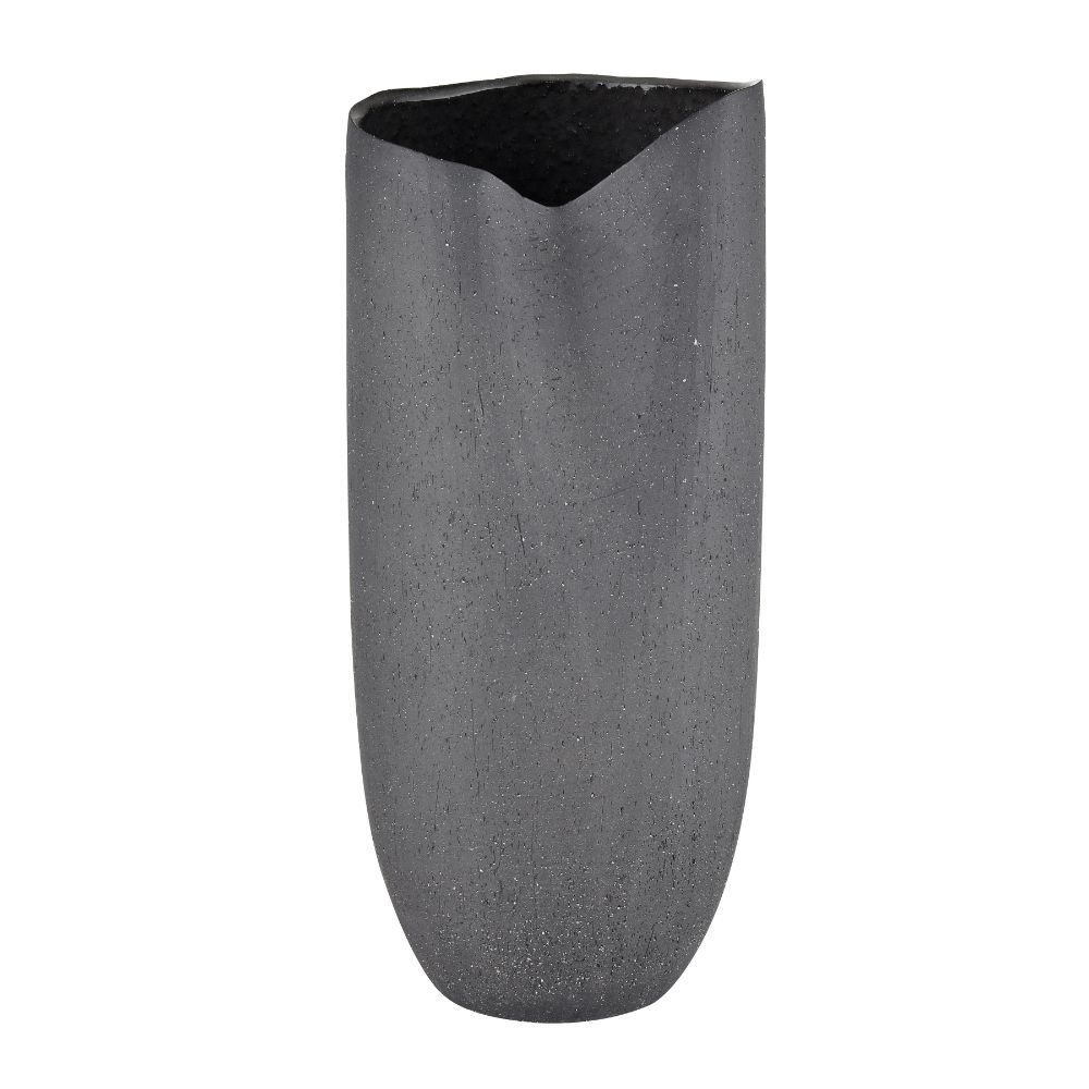 ELK Home H0017-9752 Ferraro Vase - Folded Black