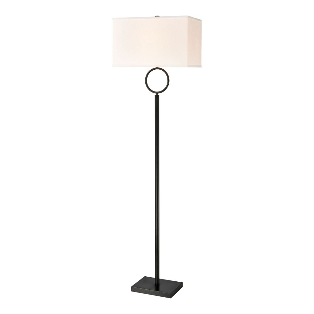 ELK Lighting H019-7224 Staffa Floor Lamp In Matte Black