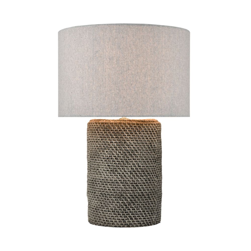 ELK Lighting H019-7259 Wefen Fine Table Lamp In Grey