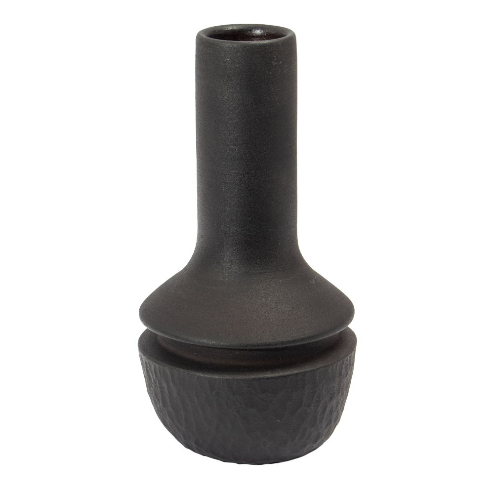 ELK Home H0517-10718 Shadow Vase - Medium Matte Black