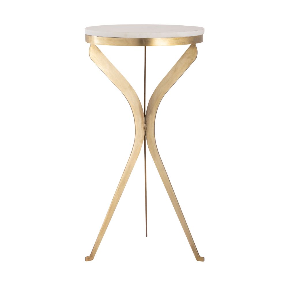 Elk Home H0805-10877 Rowe Accent Table - Aged Brass