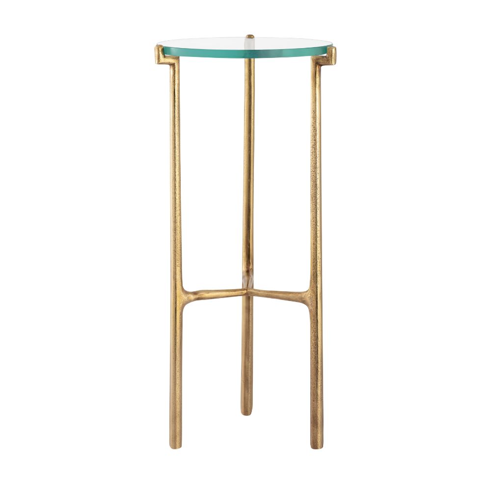 Elk Home H0805-10878 Bump Out Accent Table - Aged Brass