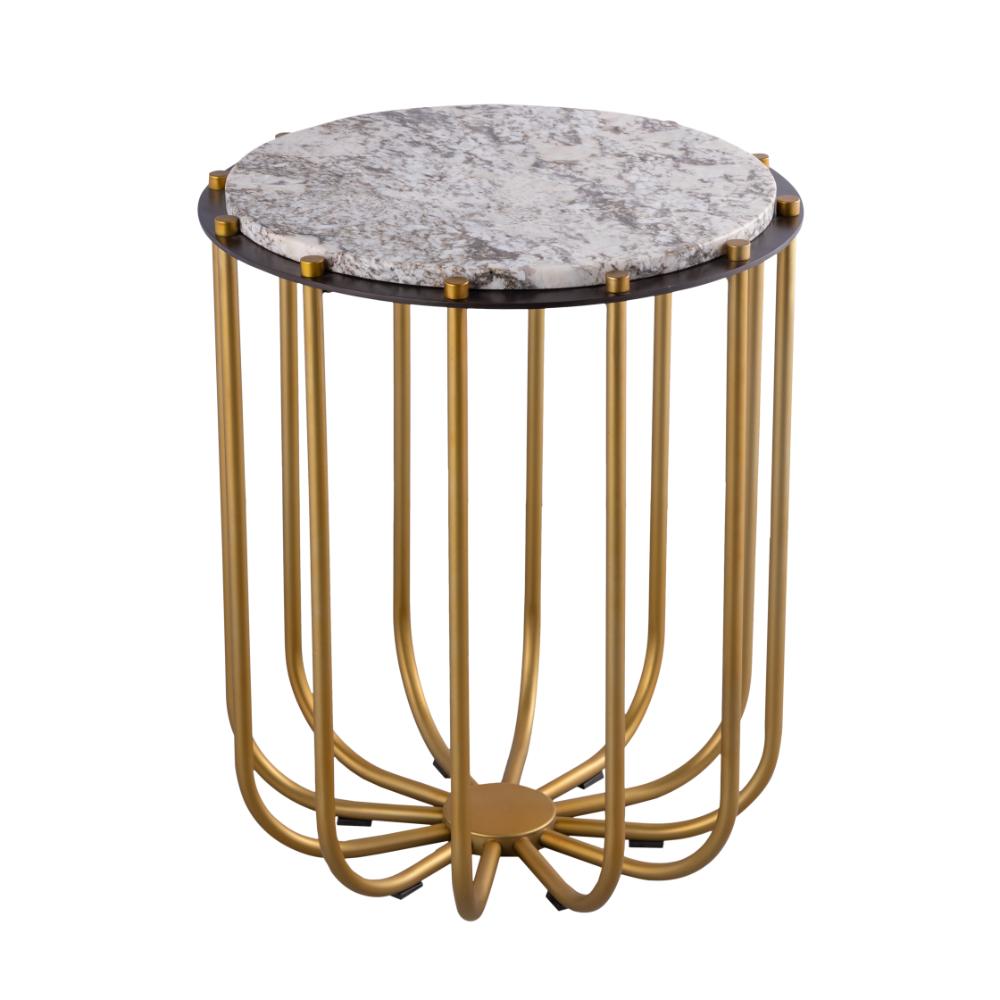 Elk Home H0805-11454 Demille Accent Table - Satin Brass