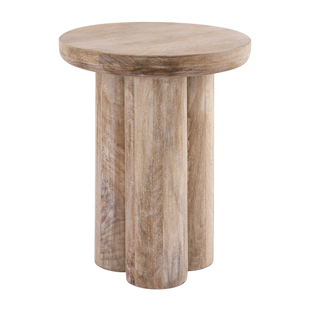 Elk Home H0805-9804 Morris Cerused Accent Table - Natural