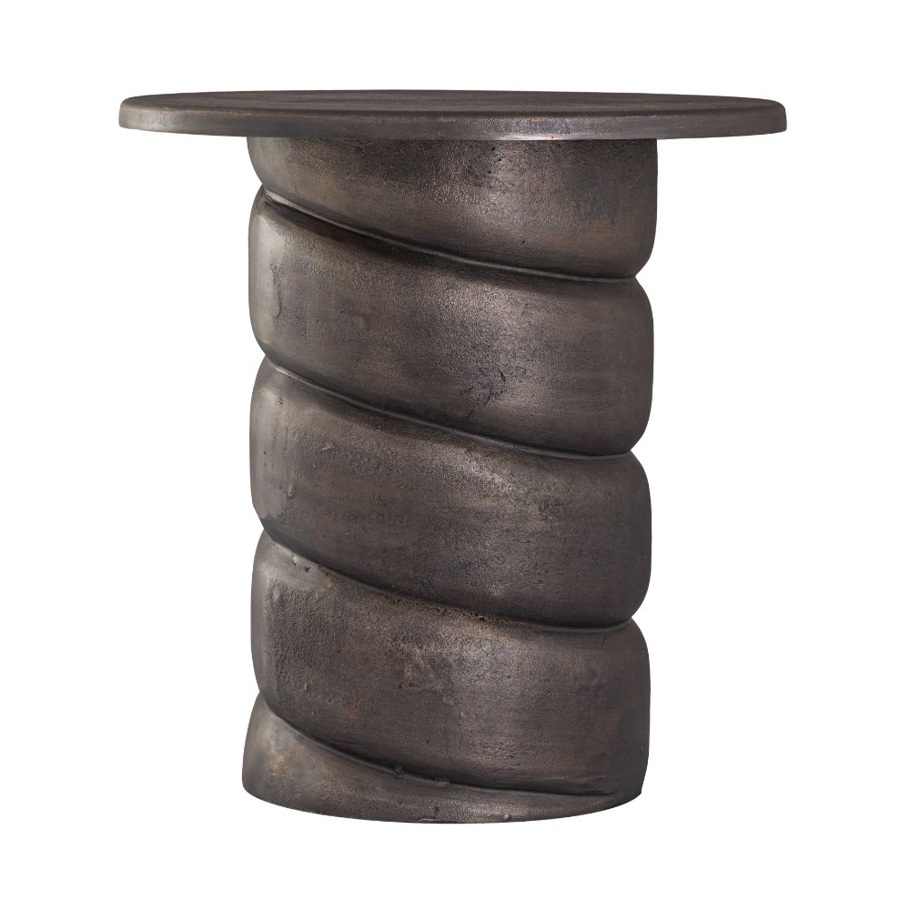 Elk Home H0895-10489 Twist Accent Table - Antique Bronze