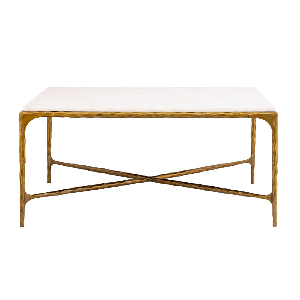 Elk Home H0895-10645 Seville Forged Coffee Table - Antique Brass