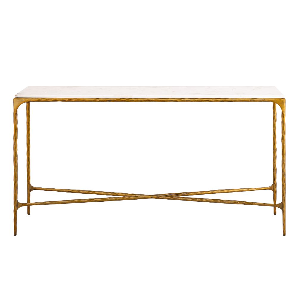 Elk Home H0895-10646 Seville Forged Console Table - Antique Brass