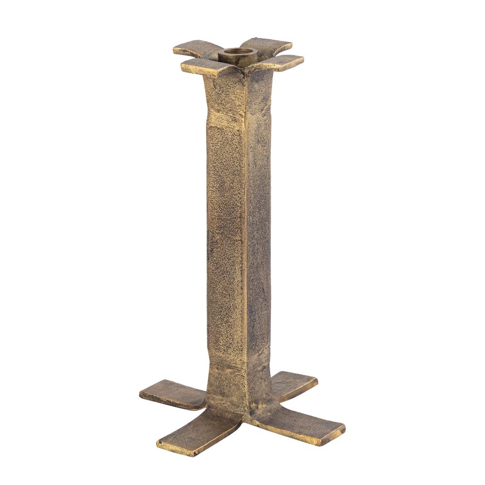 ELK Home H0897-10926 Splay Candleholder - Medium Aged Brass