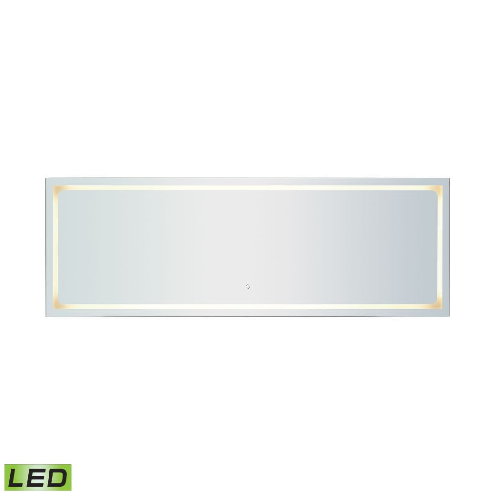ELK Home LM3K-1855-PL4 18x55-inch Full-length LED Mirror in Silver