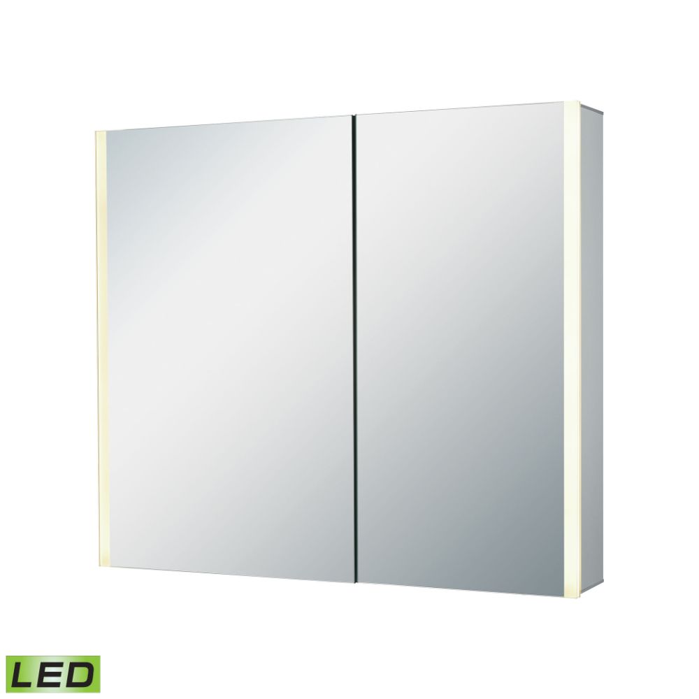 ELK Lighting LMC3K-3227-EL2 32x27-inch LED Mirrored Medicine Cabinet