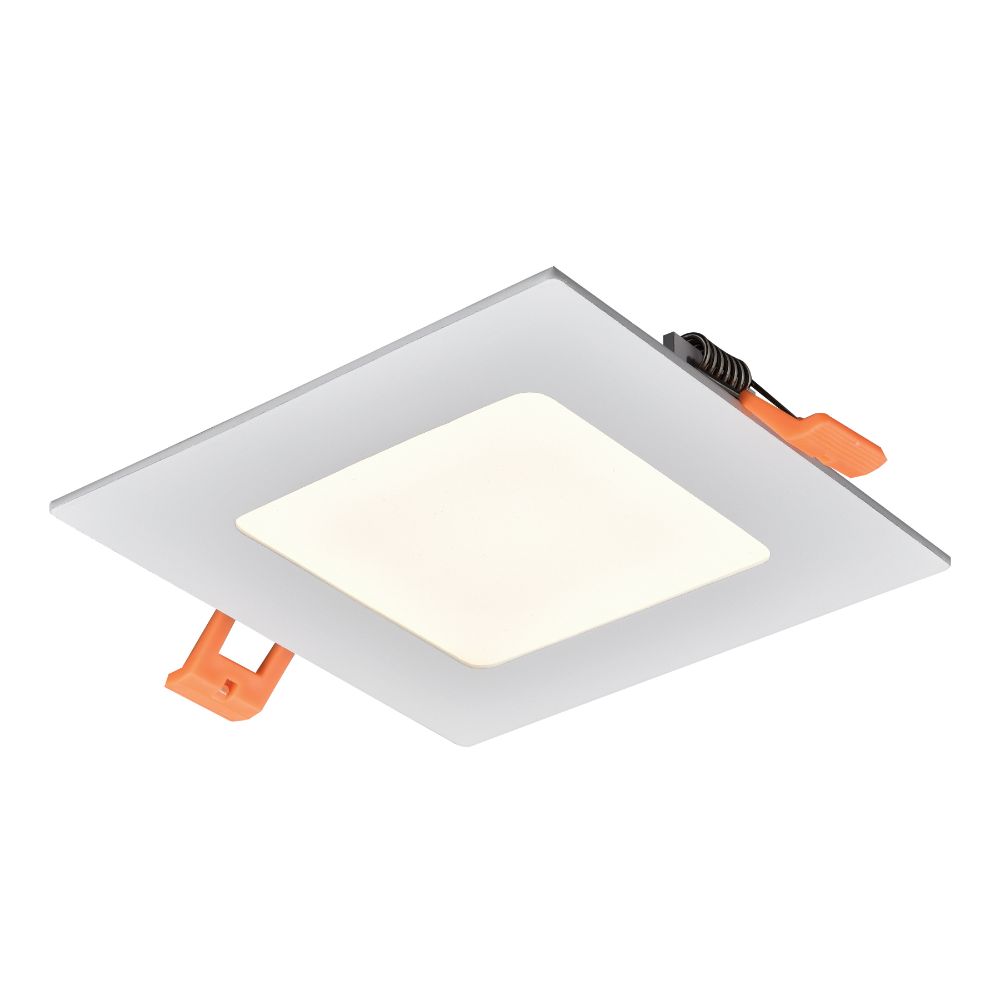 ELK Lighting LR11044 Mercury 4-inch Square Recessed Light in White - Integrated LED