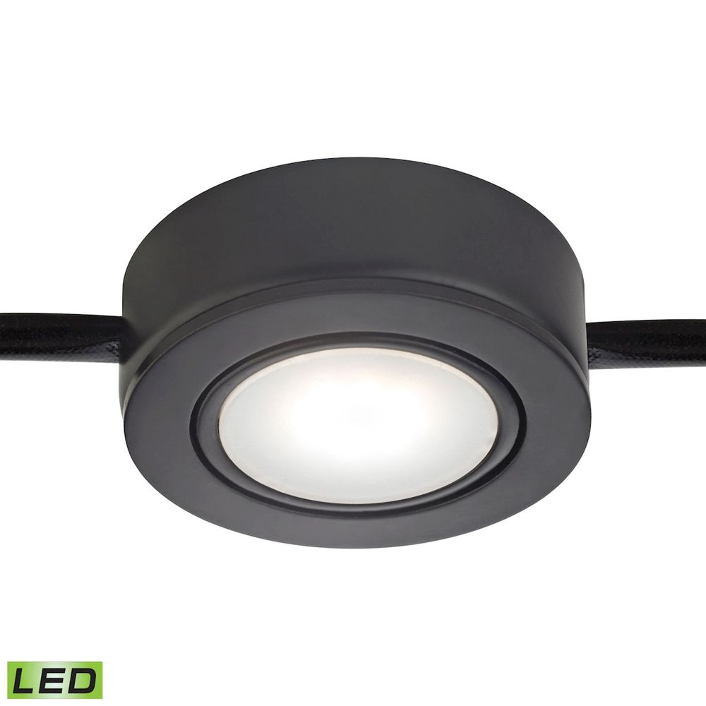 ELK Lighting MLE401-5-31 Metal Housing. Without Power Cord, 2 Tail, Epistar Chips. Box Package in Black