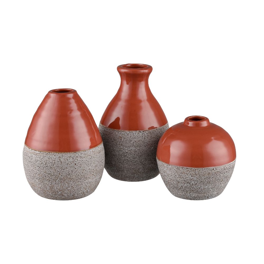 ELK Home S0017-10084/S3 Baer Vase - Set of 3