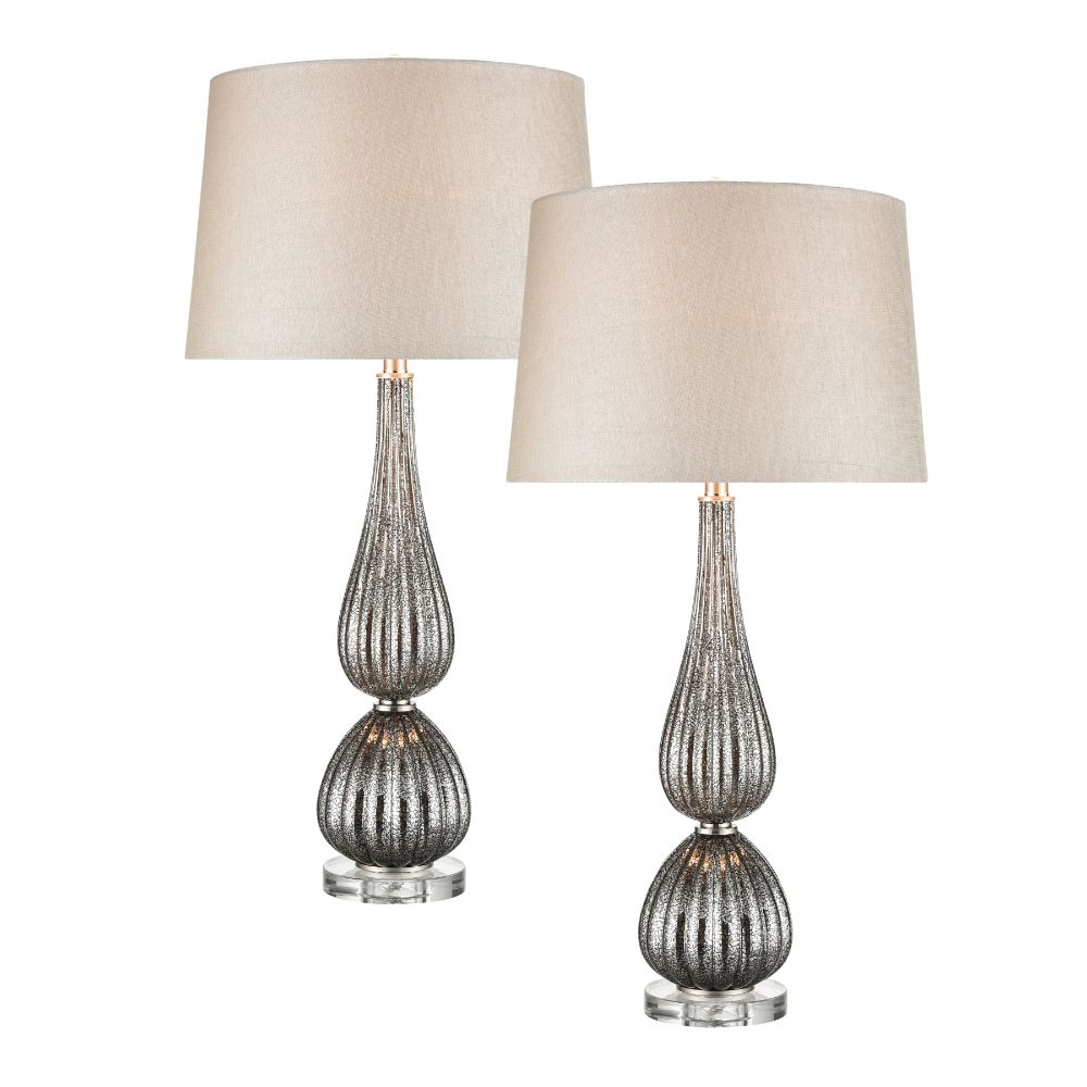 Elk Home S0019-8038/S2 Mariani Table Lamp - Set of 2 Silver
