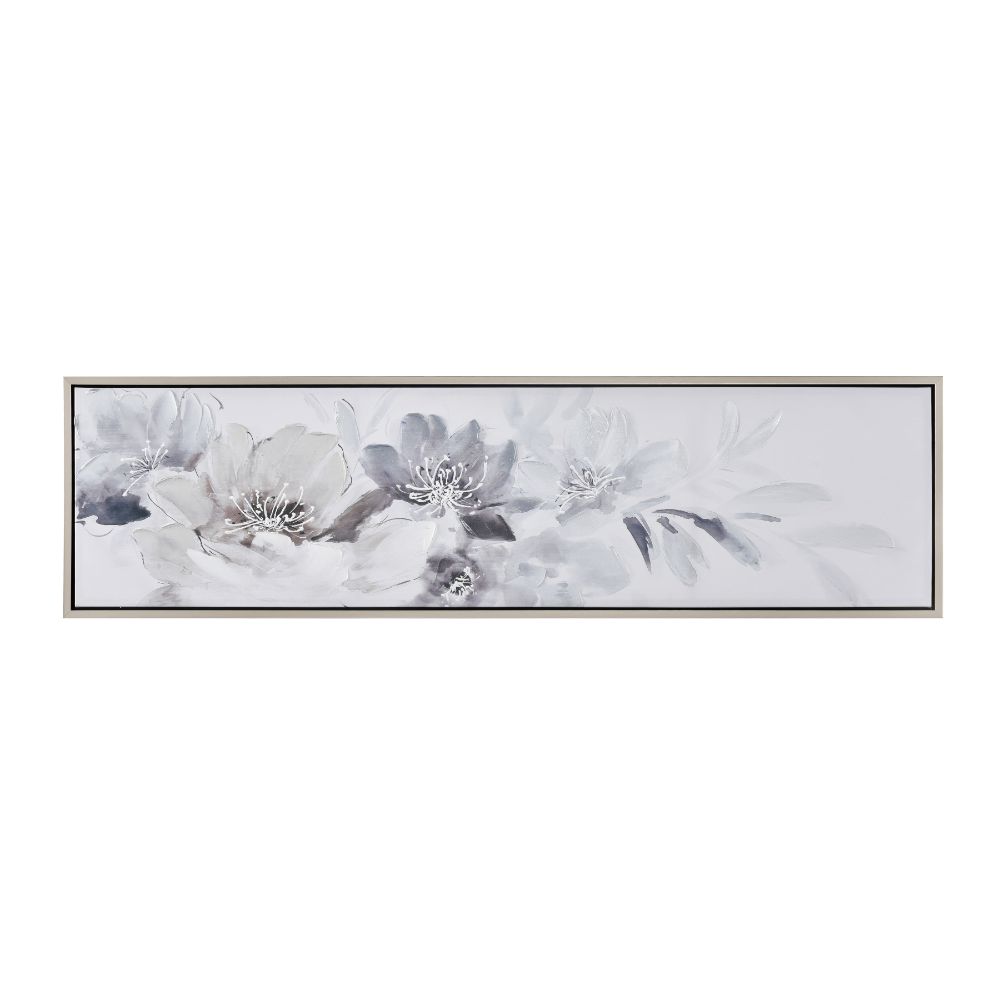 Elk Home S0026-9279 Francis Blooms Framed Wall Art - Off White