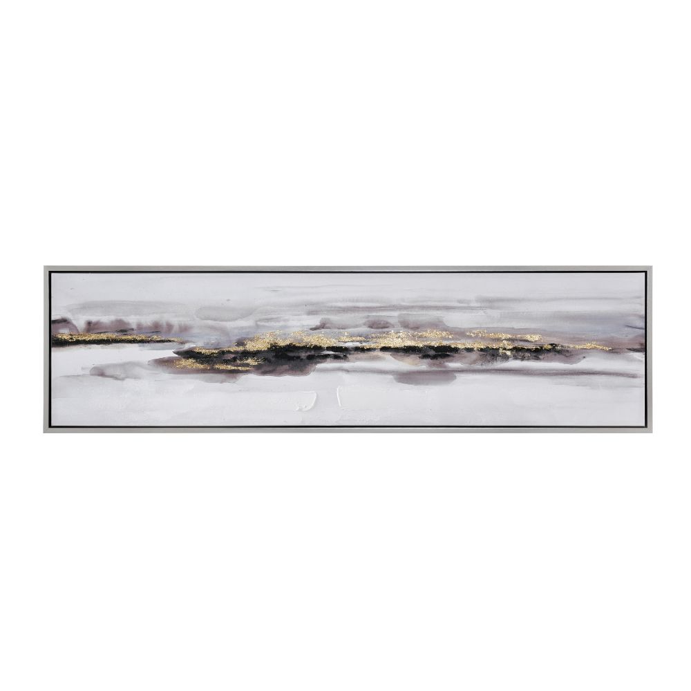 Elk Home S0026-9280 Newton Lake Framed Wall Art - Gray