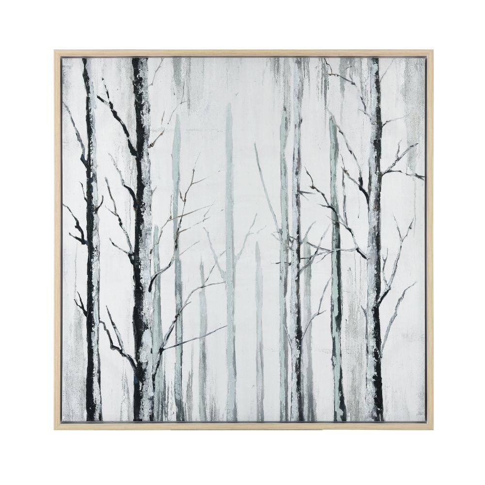 Elk Home S0026-9303 Jordan Forest Framed Wall Art - Off White