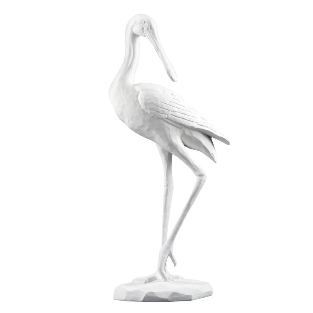 Elk Home S0037-12256 Spoonbill Object - White