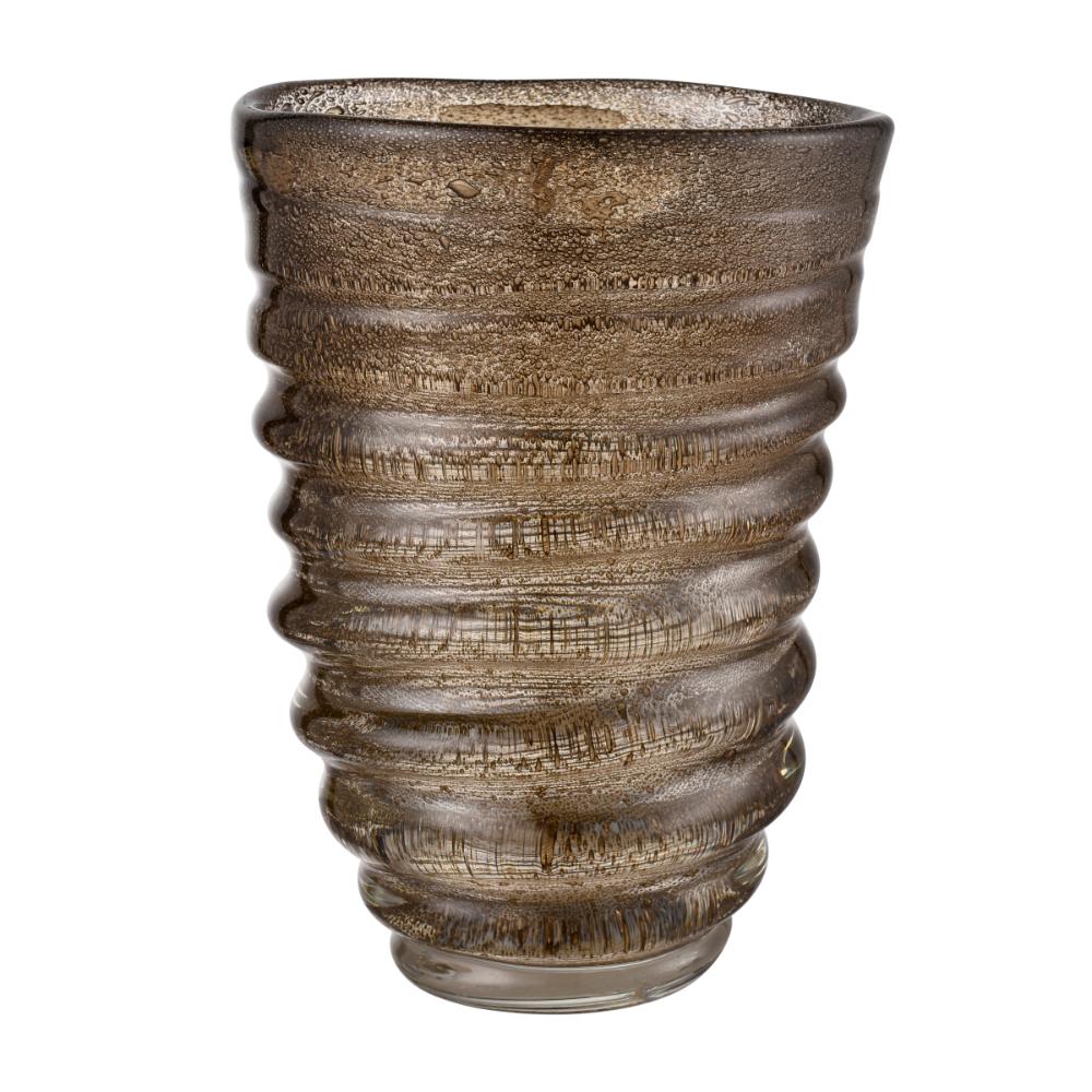 Elk Home S0047-11323 Metcalf Vase - Large Bubbled Brown