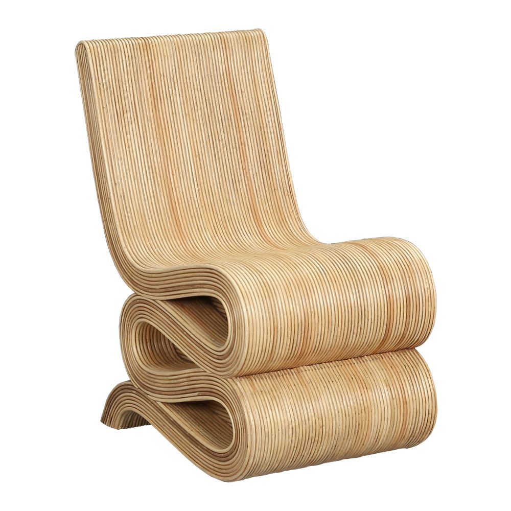 Elk Home S0075-10015 Ribbon Chair - Natural