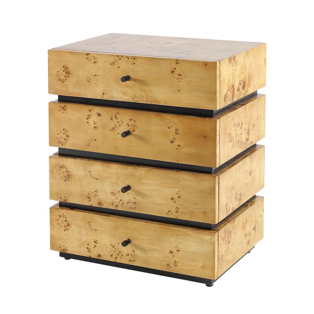 Elk Home S0075-9856 Bromo Chest - Small Natural Burl          