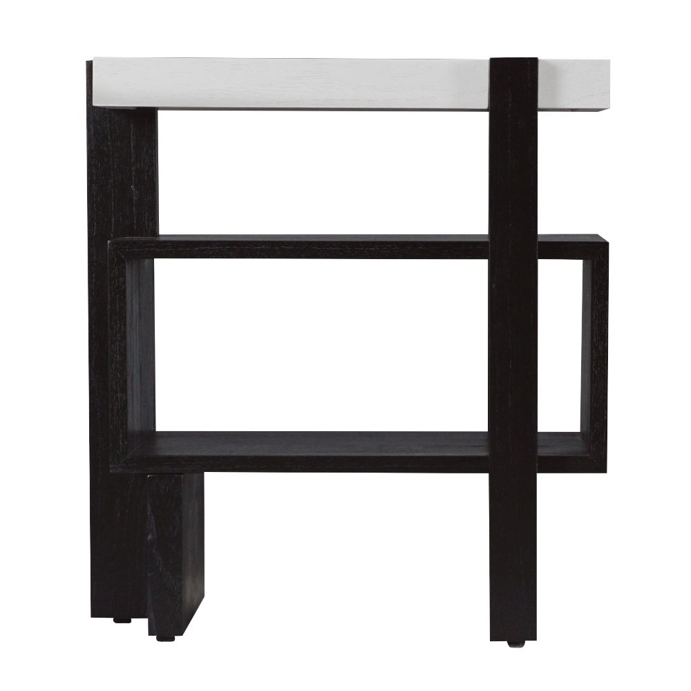 Elk Home S0075-9875 Riviera Accent Table - Checkmate Black