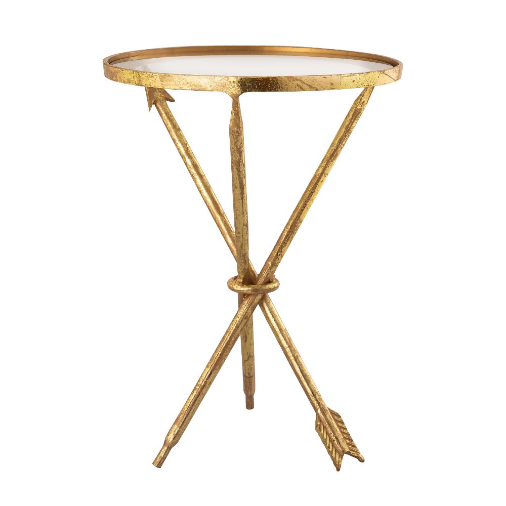 Elk Home S0805-7405 Arrow Accent Table - Gold Leaf
