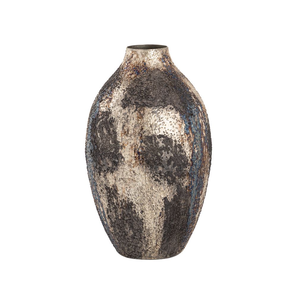ELK Home S0807-9771 Hughes Vase - Small Oxidized Silver