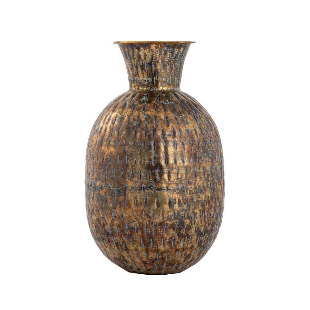 ELK Home S0807-9777 Fowler Vase - Round Patinated Brass