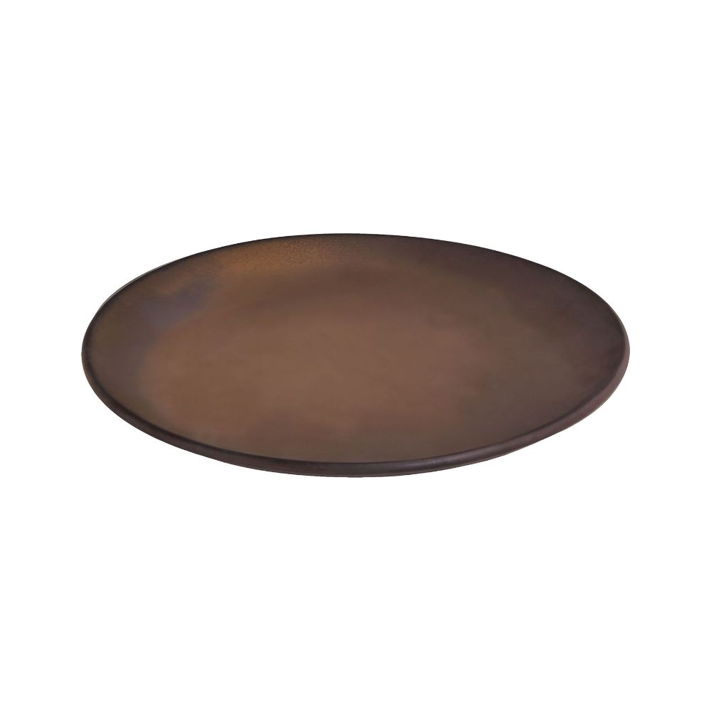 ELK Home SPLT003 Side Plate (7-inch) in Cerametal Finish in Brown