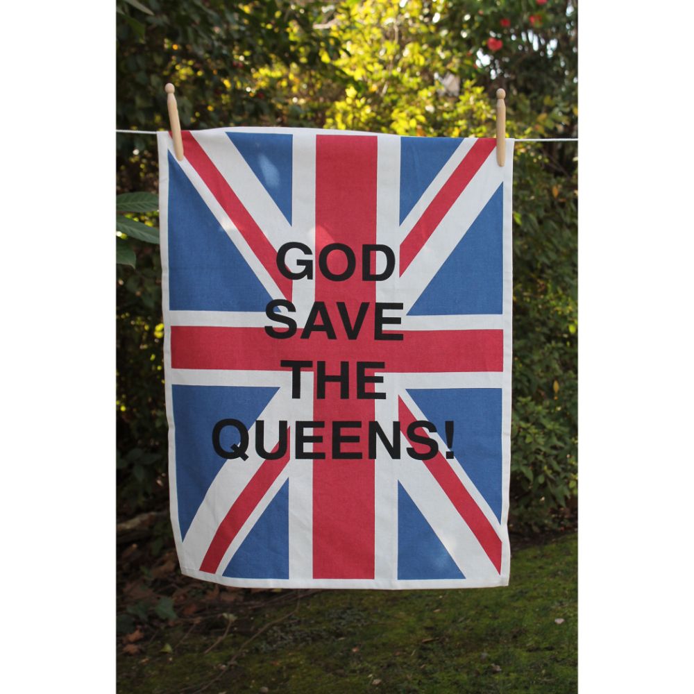 ELK Home TWL01/S4 God Save the Queens Towels (Set of 4)
