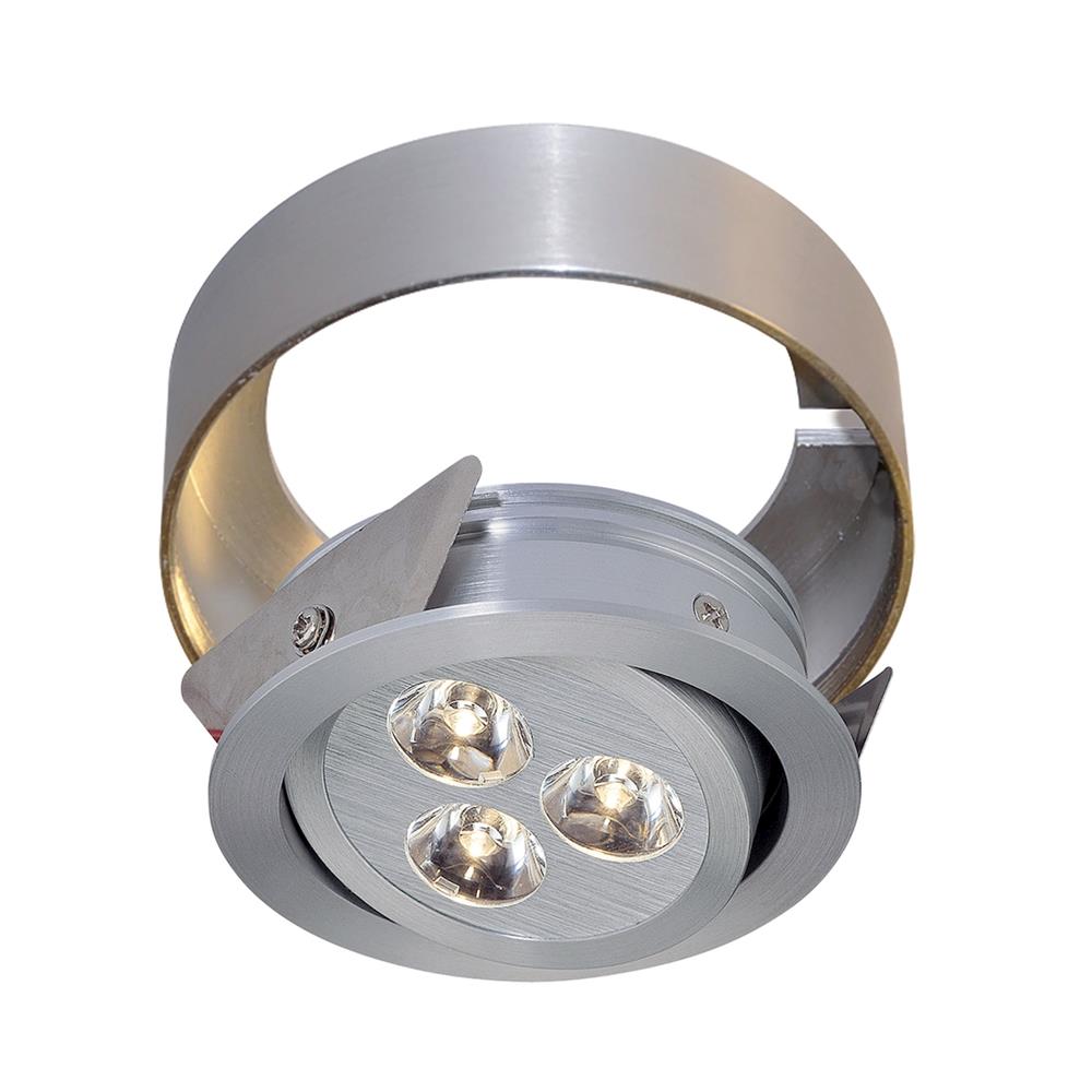 ELK Lighting WLC144-N-98 Tiro Collar 3 Light Tiro Conversion ring for Under Cabinet in Brushed Aluminum