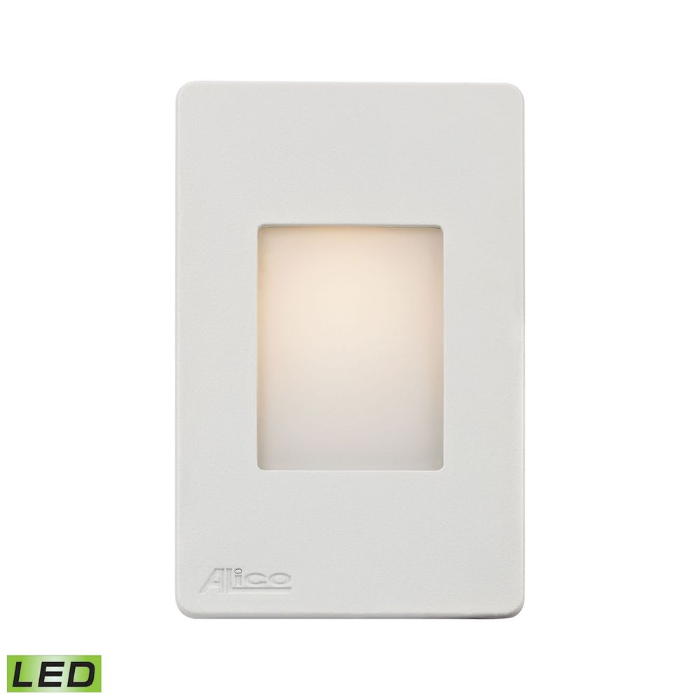 ELK Lighting WLE1105C30K-10-30 Beacon Step Light - LED Opal Lens with White Finish