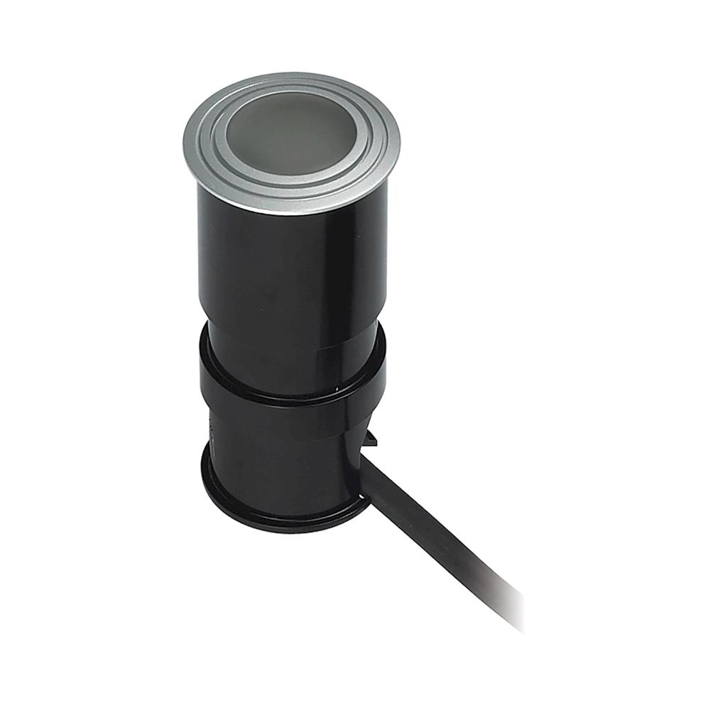 ELK Lighting WLE125C32K-5-95 Wet Spot LED Button Light In Metallic Grey With Frosted Lens