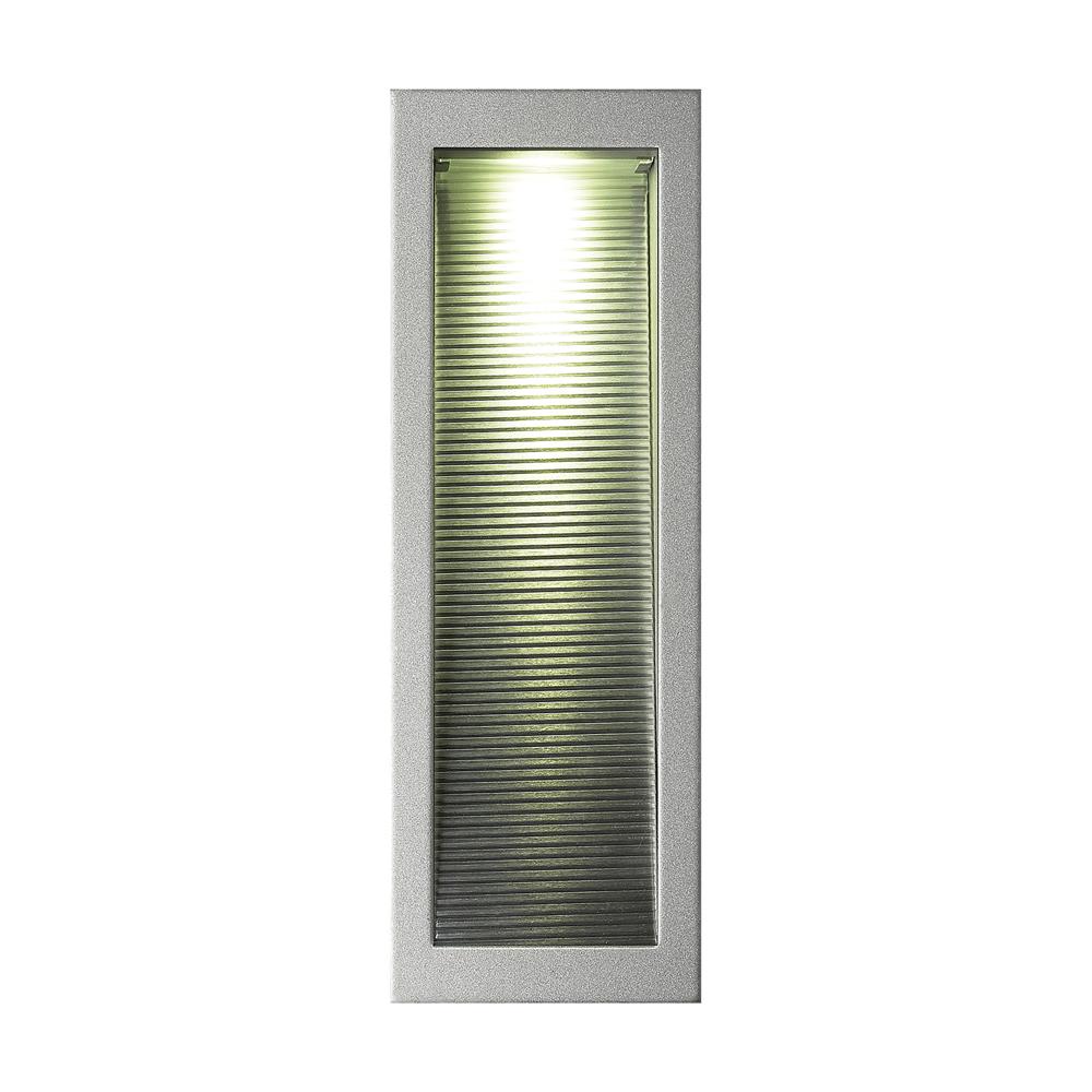 ELK Lighting WLE127C32K-N-95 Rectangular Scoop - Wall rec LED new const, w/srce. Corrugated / Grey Trim.