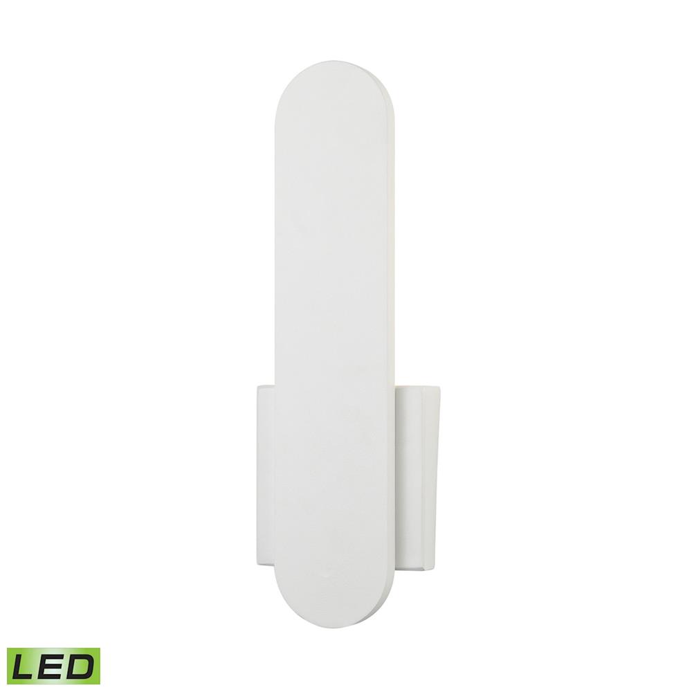 ELK Lighting WSL1501-30-30 Feather Petite LED Wall Sconce In White