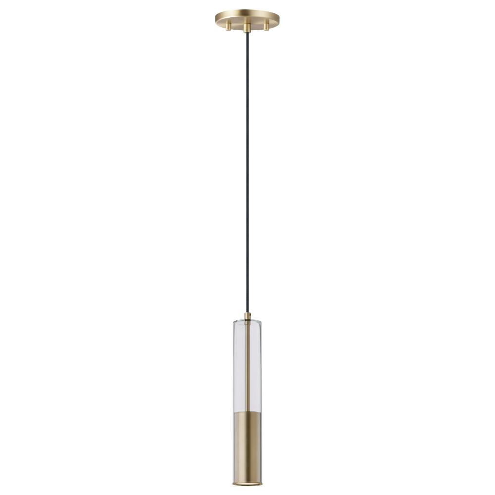 ET2 E11000-24SBR Torch LED 1-Light Pendant in Satin Brass