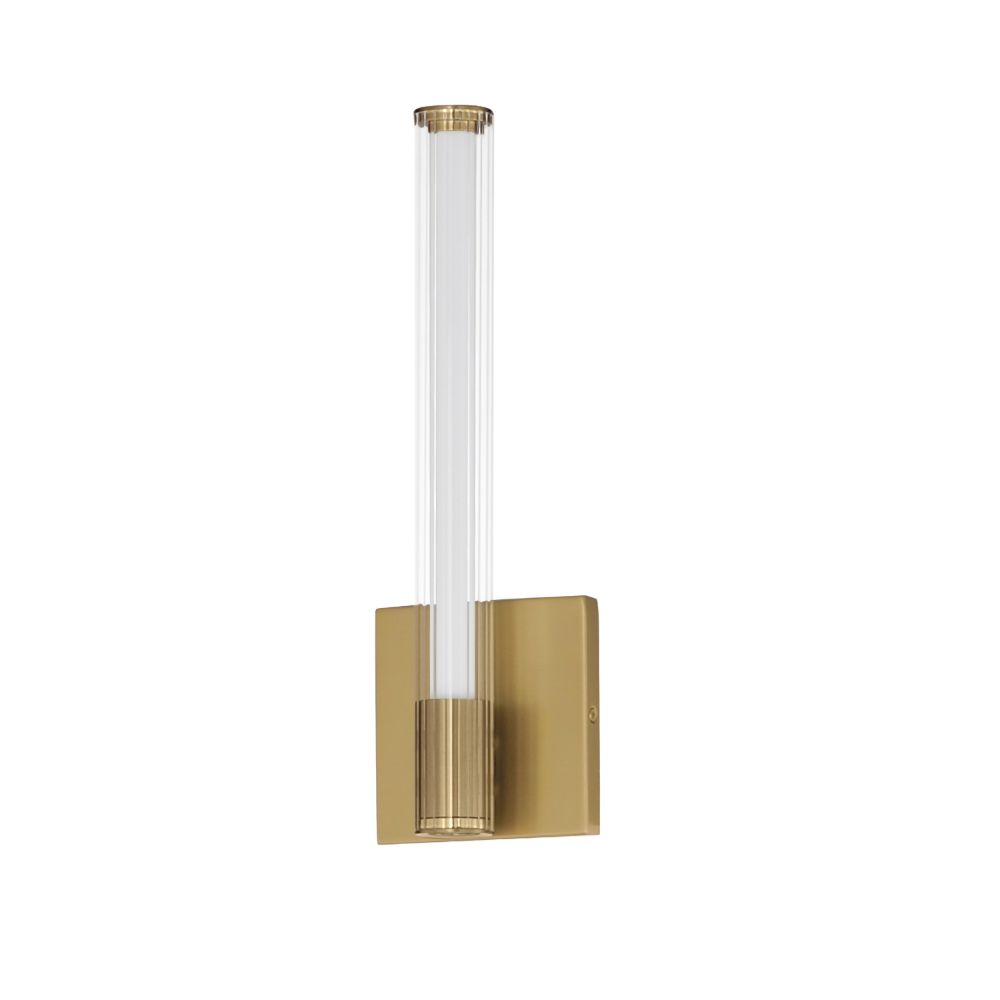 ET2 E11060-144NAB Cortex 14" LED Sconce in Natural Aged Brass