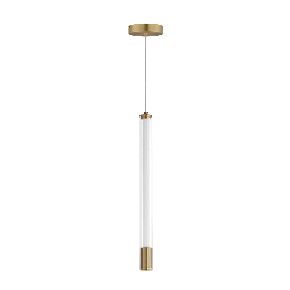 ET2 E11063-144NAB Cortex 18" LED Pendant in Natural Aged Brass