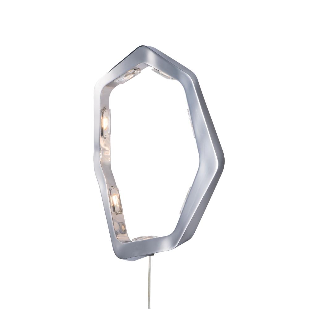 ET2 E20024-PC Boulder-Wall Sconce in Polished Chrome