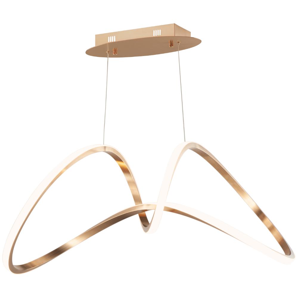 ET2 E20455-BCN Perpetual LED Pendant in Brushed Champagne