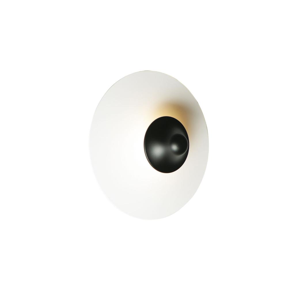 ET2 E21461-WTBK Radar LED 1-Light Wall Sconce in White / Black