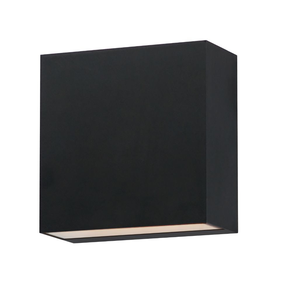 ET2 E23222-BK Cubed 5.5" LED Outdoor Sconce in Black
