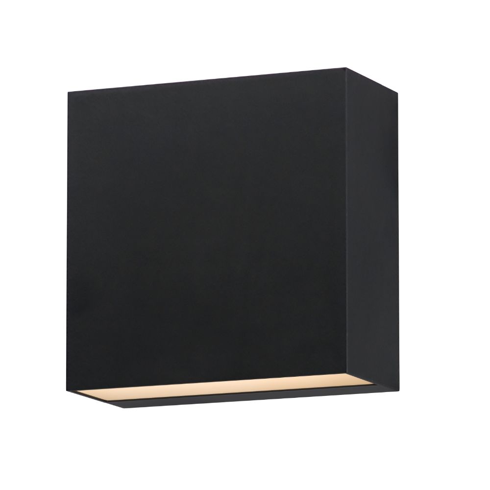 ET2 E23224-BK Cubed 5.5" 2-Light LED Outdoor Sconce in Black