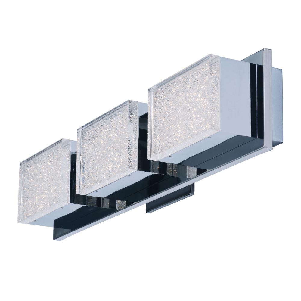 ET2 E24463-160PC Pizzazz LED-Wall Sconce in Polished Chrome