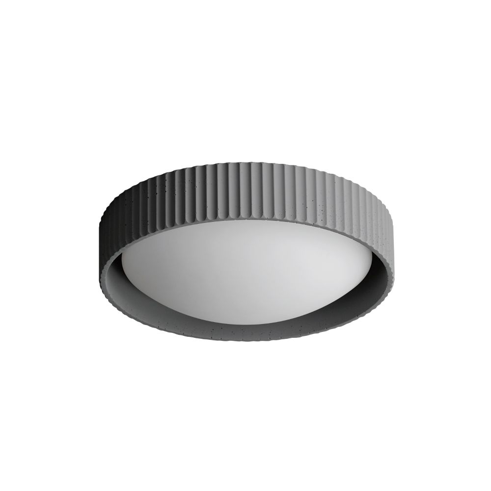 ET2 E25051-GY Souffle 14" LED Flush Mount in Gray