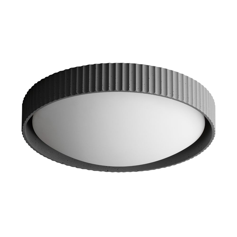 ET2 E25058-GY Souffle 18" LED Flush Mount in Gray