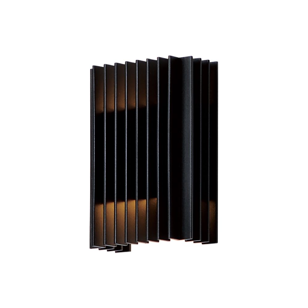 ET2 Lighting E30112-BK Rampart Small LED Outdoor Wall Sconce in Black